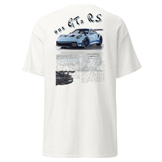 Blue Porsche 992 GT3 Rs T-Shirt